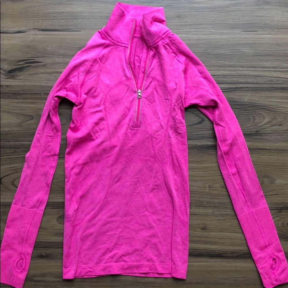 Lululemon zip up long sleeve shirt